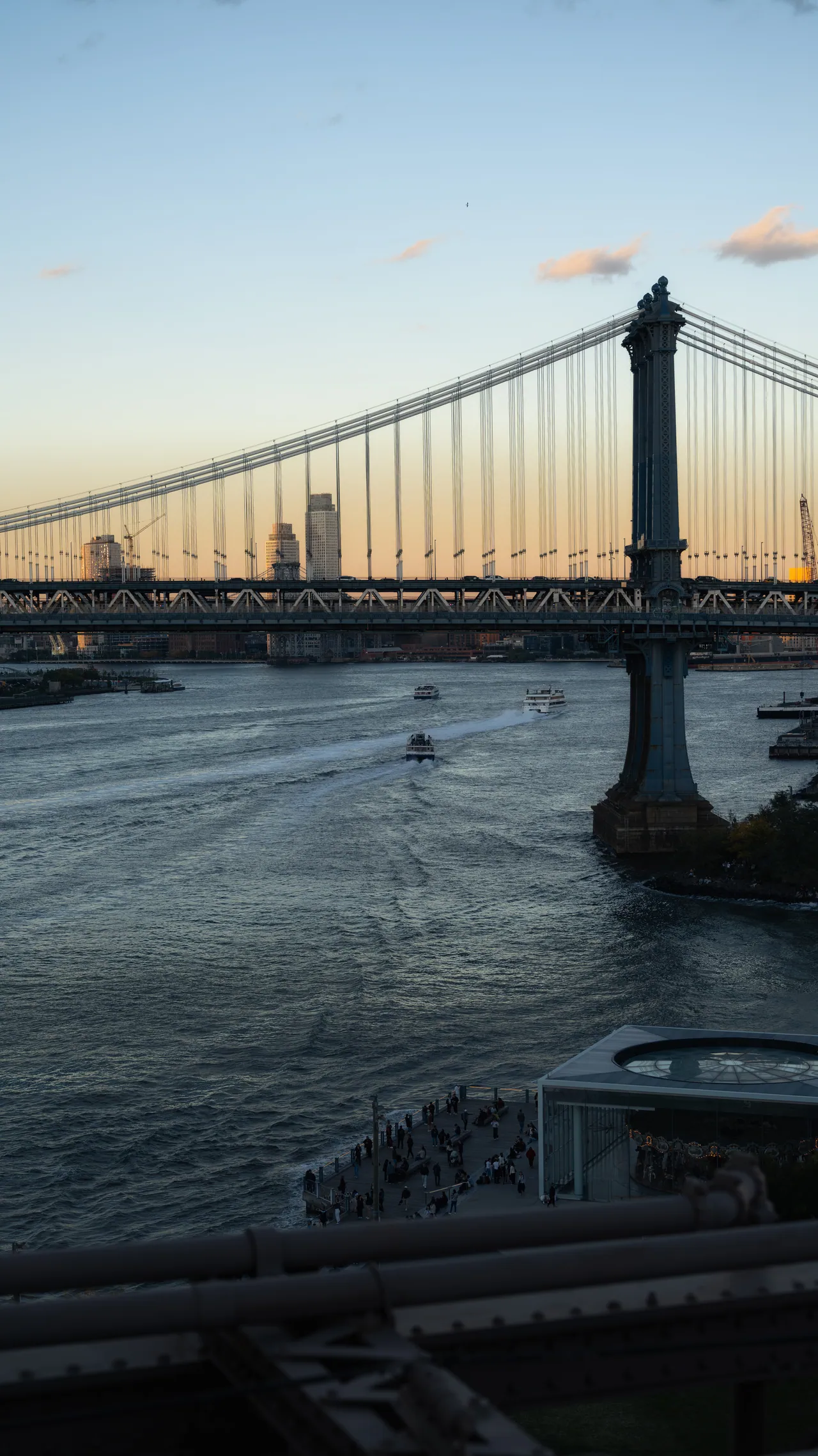 Manhattan Bridge, Golden Hour
