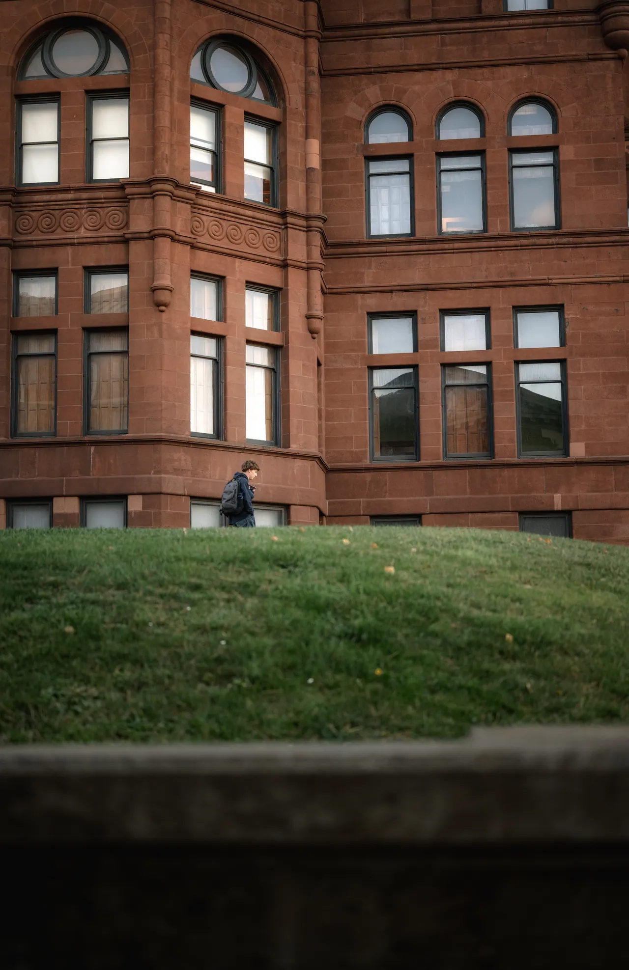 Red Brick, Green Lawn